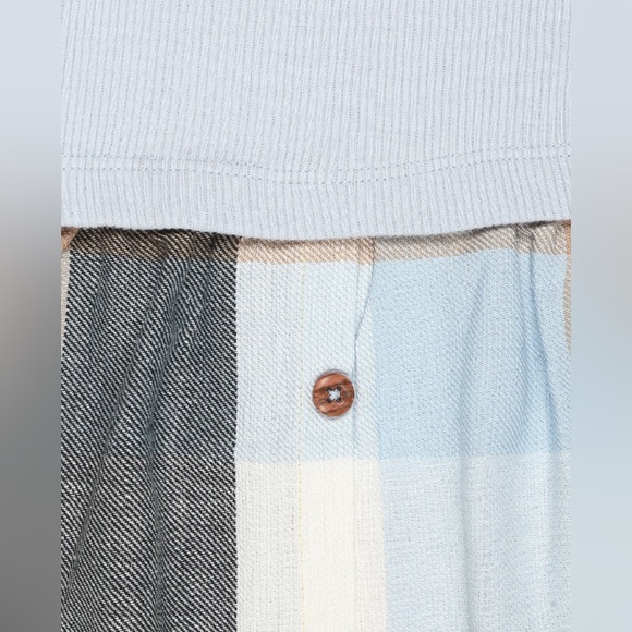 NWT Size 2-3 Years Turtledove Organic Large Check Woven Midi Length Skirt Dress - Picture 3 of 10